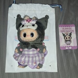 Kuromi PopMart The Monsters X Sanrio Characters Labubu